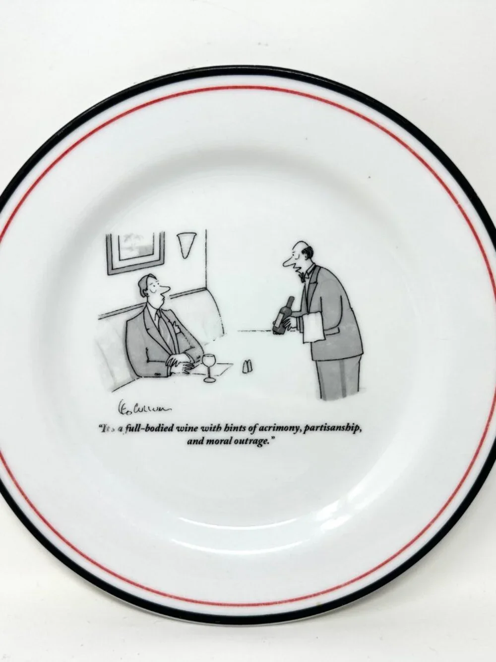 Vintage Restoration Hardware The New Yorker Cheese/Salad/App. Plates Set of 5